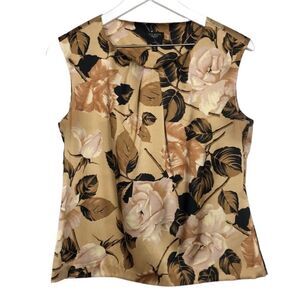 Talbots 94% silk/6% spandex shell, size 6P